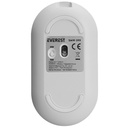 Everest vezeték nélküli egér - smw-399 white rechargeable super quiet  (1600 dpi, 3 gomb, optikai, fehér)