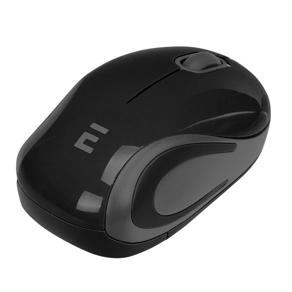 Everest vezeték nélküli egér - smw-555 (2,4ghz, 1600 dpi, optikai, fekete)