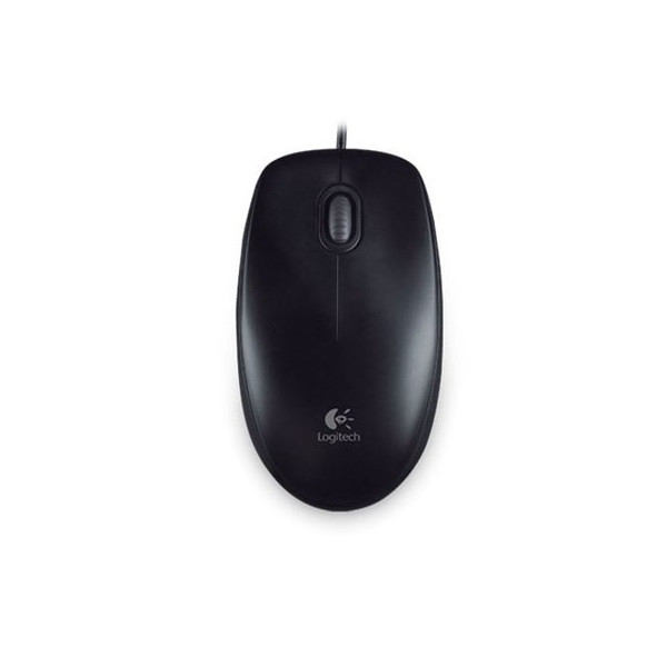 Logitech egér - b100 (vezetékes, optikai,usb, 800 dpi, oem, fekete)