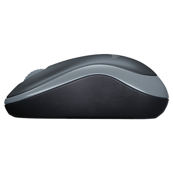 Logitech egér - m185 (vezeték nélküli, optikai, notebook, 1000 dpi, szürke)