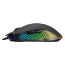 Rampage egér gamer - smx-g68 spear (7200dpi, 7 gomb, makro, rgb led, 1,5m harisnyázott kábel, fekete)
