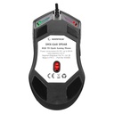 Rampage egér gamer - smx-g68 spear (7200dpi, 7 gomb, makro, rgb led, 1,5m harisnyázott kábel, fekete)