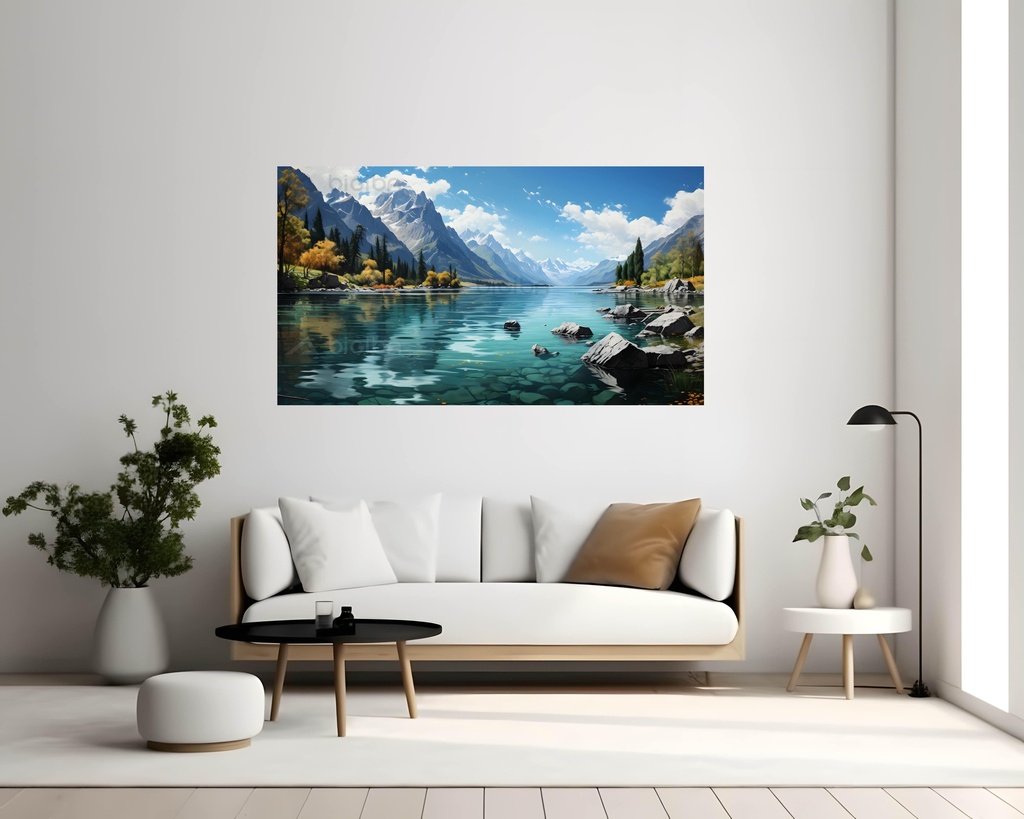 Serene Mountain Majesty