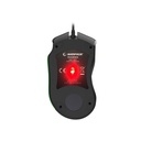 Rampage egér gamer - smx-r22 phoenix (4800dpi, 7 gomb, makro, rgb led, 1,6m harisnyázott kábel, fekete)