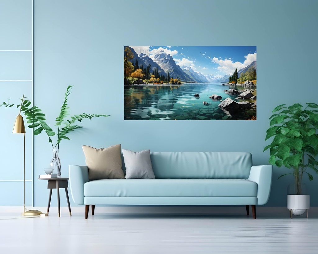 Serene Mountain Majesty