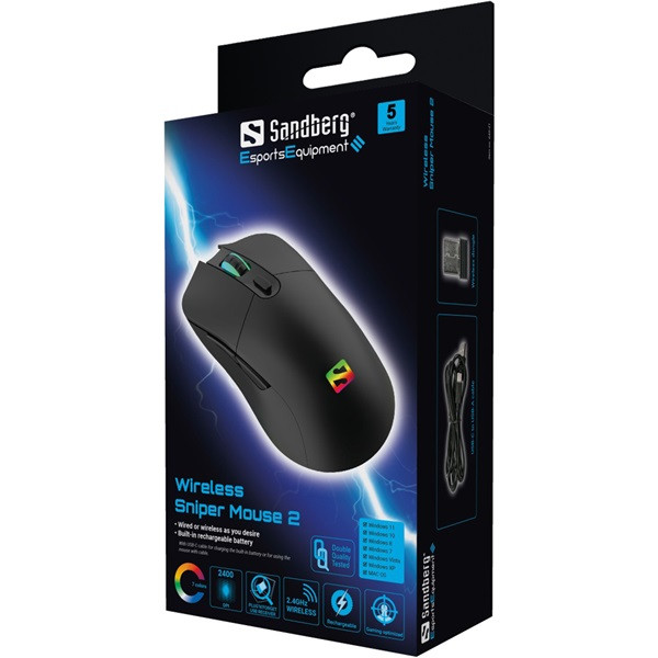 Sandberg egér - wireless sniper mouse 2