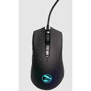 Shark gaming egér - shark velocity m70 gaming (optikai, 12000dpi, 7 gomb, rgb, pmw3360, fekete)