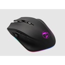 Shark gaming egér - shark velocity m71 gaming (optikai, 16000dpi, 8 gomb, rgb, wireless, paw3335, fekete)