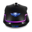 Spirit of gamer egér - elite-m20 (4000dpi, 1000hz, 7 gomb, omron, harisnyázott kábel, fekete)
