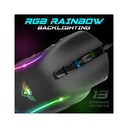 Spirit of gamer egér - elite-m30 (optikai, 12800dpi, 10 gomb programozható, rgb, harisnyázott kábel, fekete)