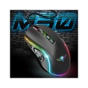 Spirit of gamer egér - elite-m30 (optikai, 12800dpi, 10 gomb programozható, rgb, harisnyázott kábel, fekete)