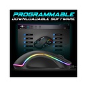 Spirit of gamer egér - elite-m30 (optikai, 12800dpi, 10 gomb programozható, rgb, harisnyázott kábel, fekete)