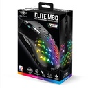 Spirit of gamer egér - elite-m80 (optikai, 4200dpi, 6 gomb, harisnyázott kábel, fekete)