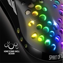 Spirit of gamer egér - elite-m80 (optikai, 4200dpi, 6 gomb, harisnyázott kábel, fekete)
