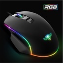 Spirit of gamer egér - pro-m1 (optikai, 8000dpi, 7 programozható gomb, harisnyázott kábel, fekete)