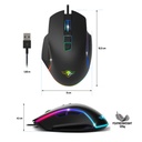 Spirit of gamer egér - pro-m1 (optikai, 8000dpi, 7 programozható gomb, harisnyázott kábel, fekete)
