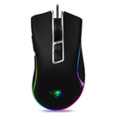 Spirit of gamer egér - pro-m6 rgb (4800dpi, 500hz, 8 programozható gomb, rgb led, 1,8 m harisnyázott kábel, fekete)