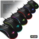 Spirit of gamer egér - pro-m6 rgb (4800dpi, 500hz, 8 programozható gomb, rgb led, 1,8 m harisnyázott kábel, fekete)