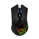 Spirit of gamer egér vezeték nélküli - elite-m20 wireless (4800dpi, 1000hz, 6 gomb, omron, harisnyázott kábel, fekete)