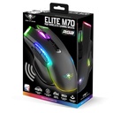 Spirit of gamer egér vezeték nélküli - elite-m70 (optikai, 4800dpi, 8 programozható gomb, max.: 10m, fekete)