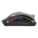 Spirit of gamer egér vezeték nélküli - pro-m9 (optikai, 4200dpi, 6 programozható gomb, max.: 10m, fekete)