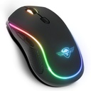 Spirit of gamer egér vezeték nélküli - pro-m9 (optikai, 4200dpi, 6 programozható gomb, max.: 10m, fekete)