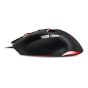 Spirit of gamer egér+egérpad - elite-m10 (ajándék egérpad; optikai, usb, 5000dpi, 8 gomb, harisnyázott kábel, fekete)