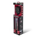 Spirit of gamer egér+egérpad - elite-m10 (ajándék egérpad; optikai, usb, 5000dpi, 8 gomb, harisnyázott kábel, fekete)