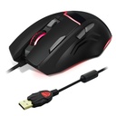 Spirit of gamer egér+egérpad - elite-m10 (ajándék egérpad; optikai, usb, 5000dpi, 8 gomb, harisnyázott kábel, fekete)