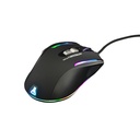The g-lab gamer egér - kult nitro atom (4800 dpi, 9 gomb, makro, 1,8m kábel, rgb led, fekete)
