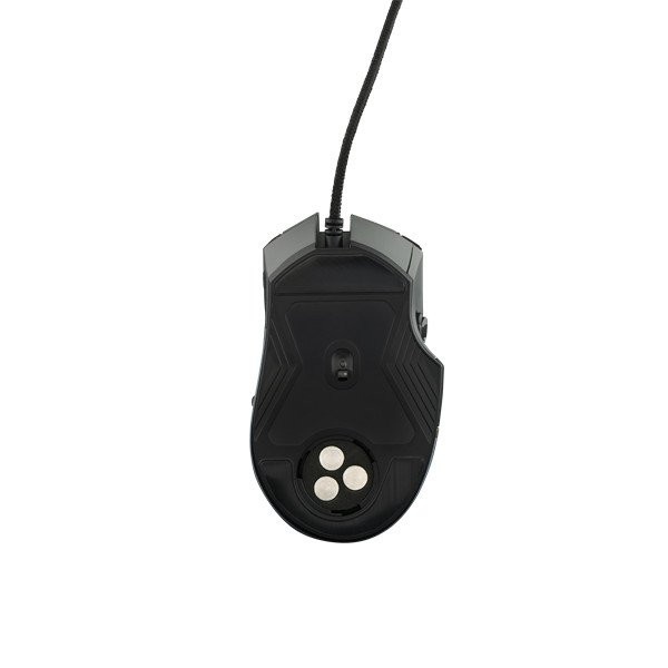 The g-lab gamer egér - kult nitro core (10000 dpi, 11 gomb, makro, 1,8m kábel, rgb led, fekete)
