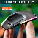 The g-lab gamer egér - kult nitro neutron (7200 dpi, 9 gomb, makro, 1,8m kábel, rgb led, fekete)