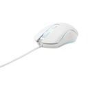 The g-lab gamer egér - kult-helium-w (3200 dpi, 6 gomb, makro, 1,8m kábel, rgb led, fehér)