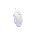 The g-lab gamer egér - kult-helium-w (3200 dpi, 6 gomb, makro, 1,8m kábel, rgb led, fehér)