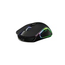 The g-lab vezeték nélküli gamer egér - kult xenon (5000 dpi, 6 gomb, makro, rgb led, fekete)