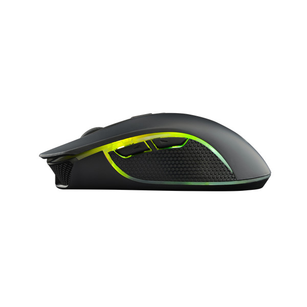 The g-lab vezeték nélküli gamer egér - kult xenon (5000 dpi, 6 gomb, makro, rgb led, fekete)