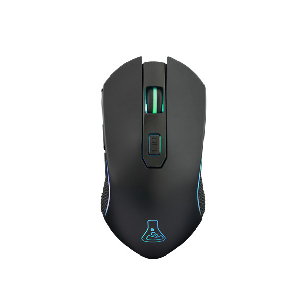 The g-lab vezeték nélküli gamer egér - kult xenon (5000 dpi, 6 gomb, makro, rgb led, fekete)