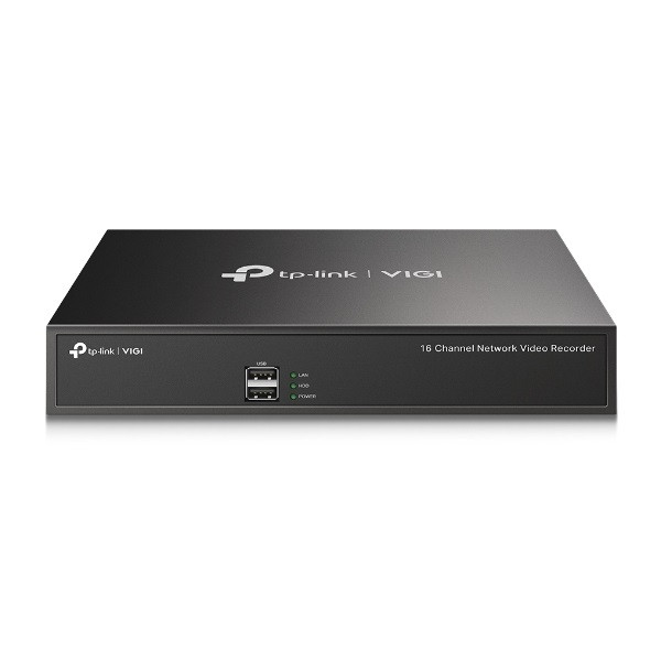 Tp-link nvr rögzítő - nvr1016h (16 csatorna, h265+, 5mp, hdmi, vga, 2xusb, 1x sata (max 10tb), audio)