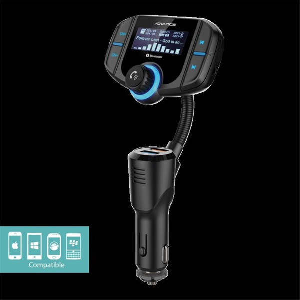 Advance autós fm transmitter - ft-992bt (bluetooth, 3,5 mm jack, microsd, usb)