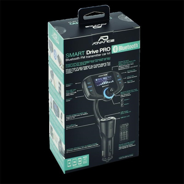 Advance autós fm transmitter - ft-992bt (bluetooth, 3,5 mm jack, microsd, usb)