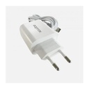 Approx telefon töltő - usb type-c, 18w gyorstöltő, fehér + 1m usb type-c kábel, fehér