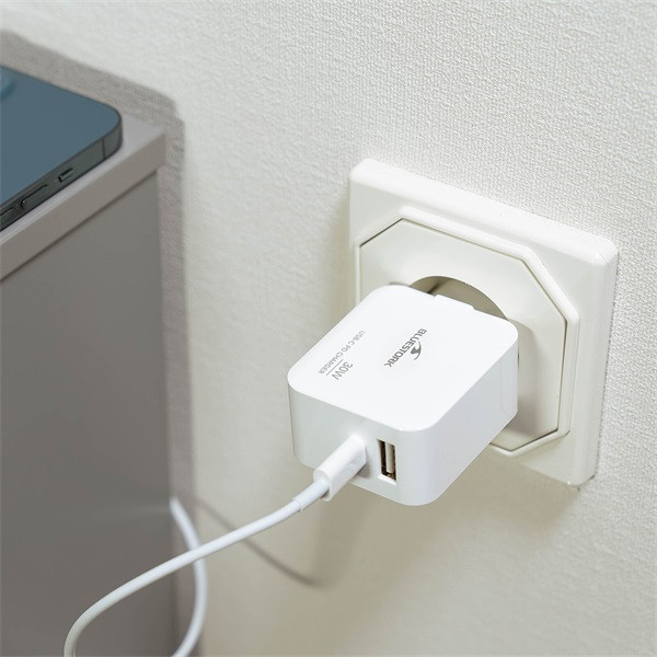Bluestork telefon töltő - pw-nb-20-c (usb-c, 20w, fehér)