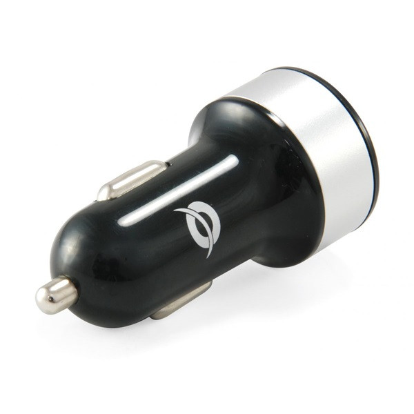 Conceptronic telefon töltő - cusbcar2a (szivargyujtós töltő: 2x usb-a)