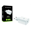Conceptronic telefon töltő adapter - althea07w (usb-c, 20w, fehér)