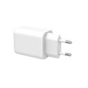 Conceptronic telefon töltő adapter - althea11w (usb-c+usb-a, 33w, fehér)
