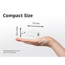 Conceptronic telefon töltő adapter - althea15w (usb-c+usb-a, 20w, fehér)