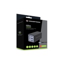 Conceptronic telefon töltő adapter - ozul06be (4x usb-c+2x usb-a, 200w, fekete)
