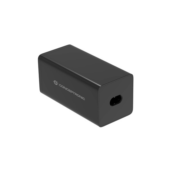 Conceptronic telefon töltő adapter - ozul06be (4x usb-c+2x usb-a, 200w, fekete)