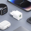 Conceptronic telefon töltő adapter+kábel - althea16w (usb-c+usb-a, 33w, 3in1 töltő kábel, fehér)