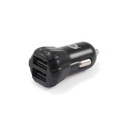 Conceptronic telefon töltő/tartó kit - cusbcar2akit (szivargyujtós töltő: 2x usb-a, telefontartó: 5,5-8,5 cm széles)